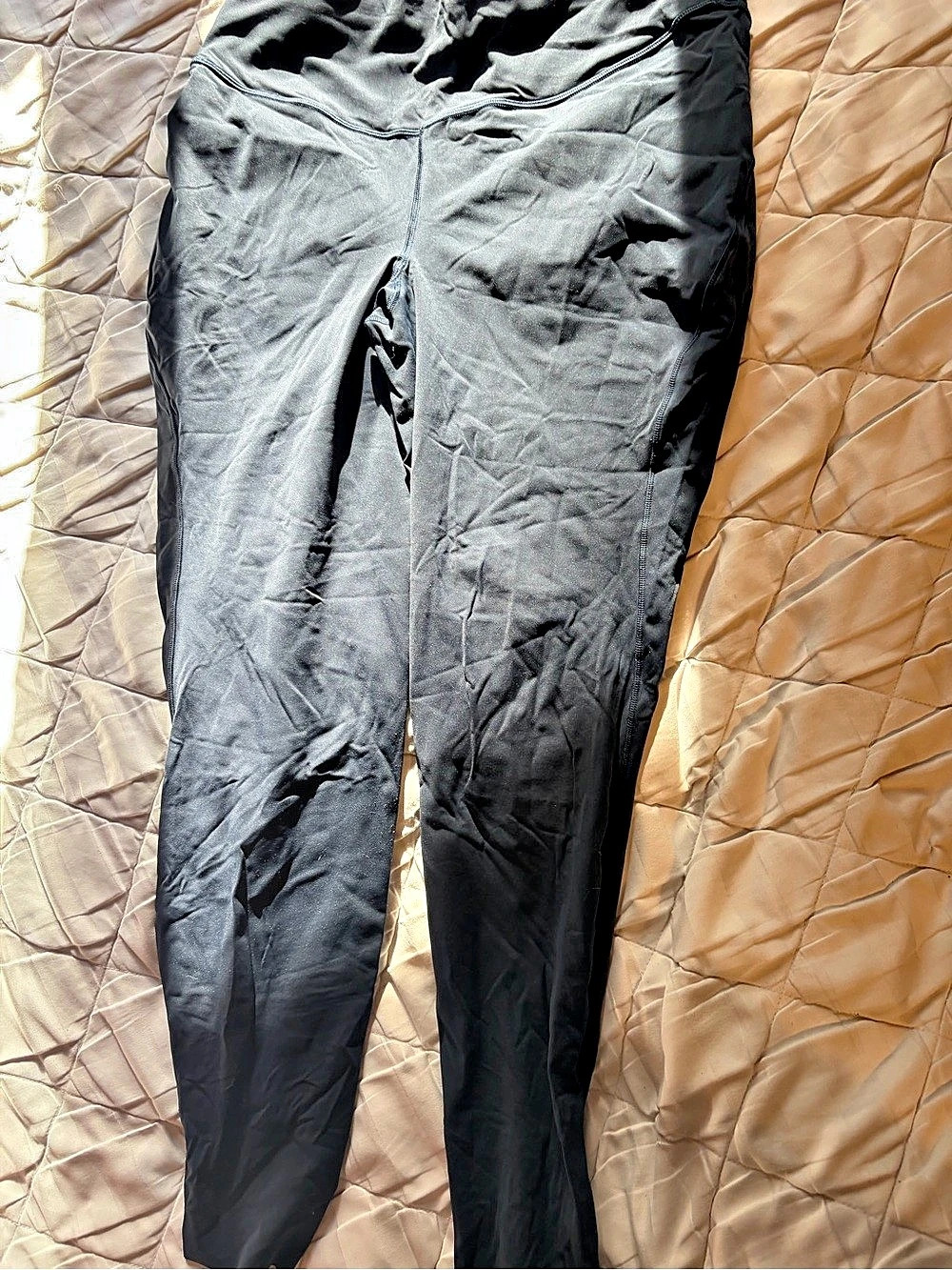 lululemon Fast and Free High-Rise tight size 14 navy blue